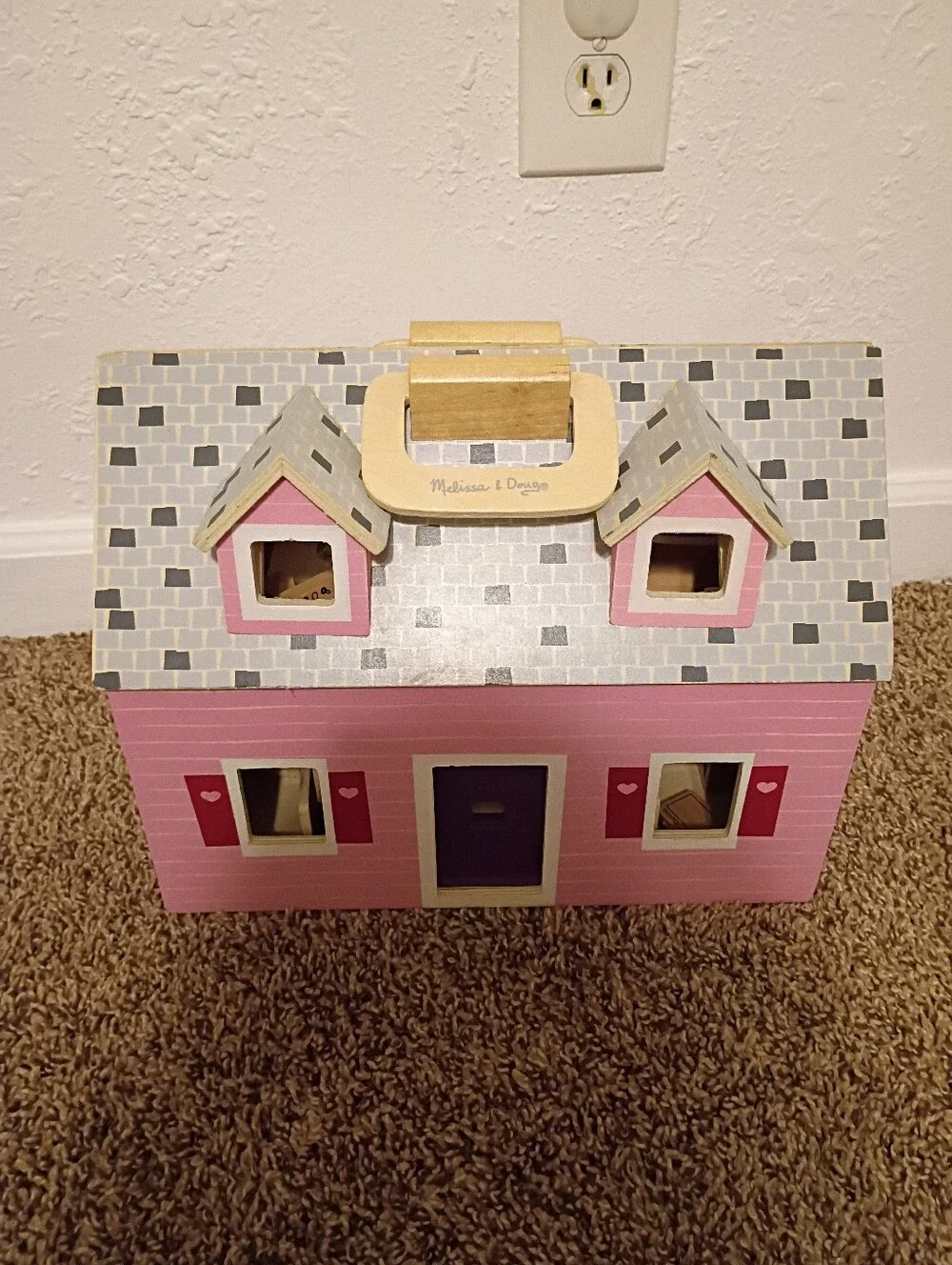 Melissa and Doug wooden house